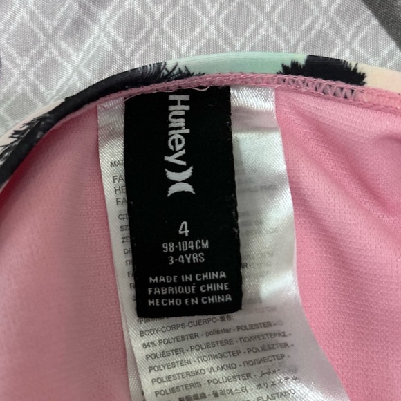 Hurley Tropical Bikini Set Girls 2pc Swimsuit - Picture 7 of 8